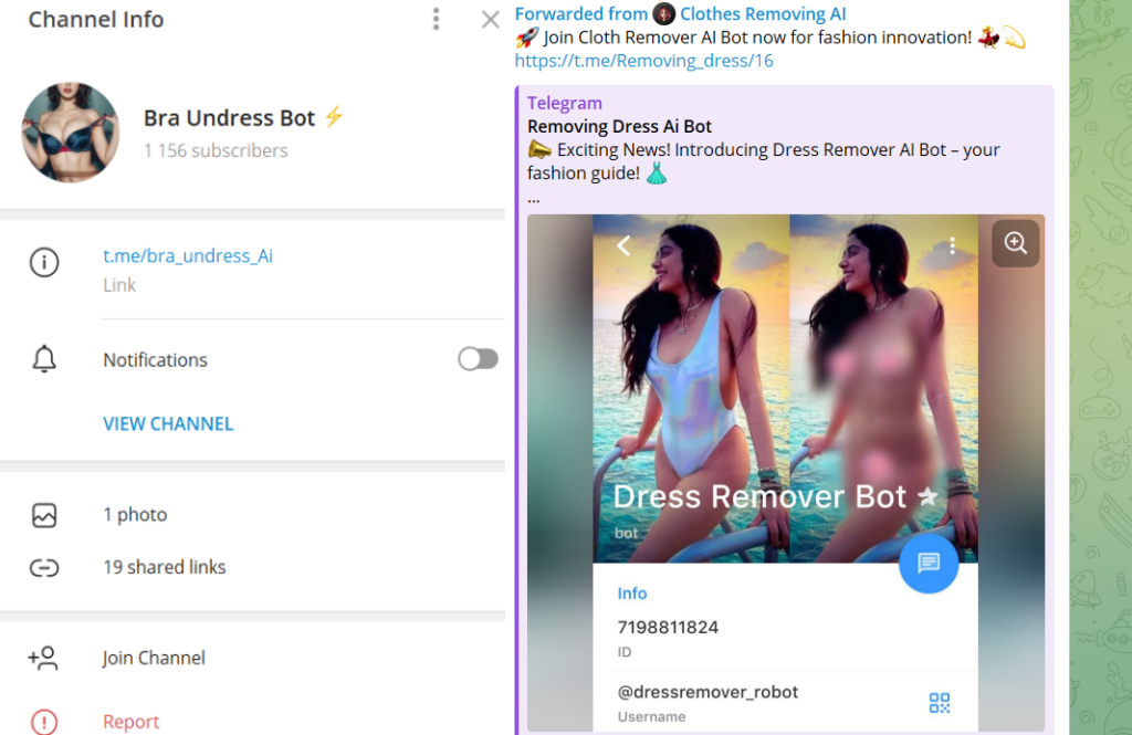 Bra Undress Bot - #3 Best Telegram Nude Bots