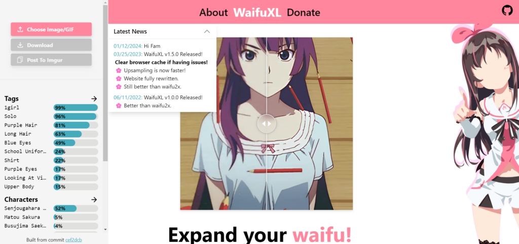 Waifu XL - #4 Of the Best Sex AI ChatBots