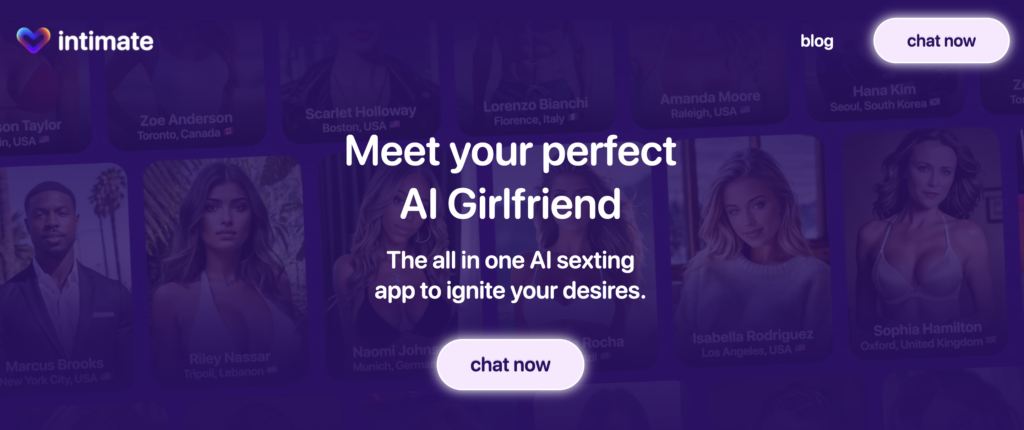 Intimate AI - Best AI Sex Bots in 2024