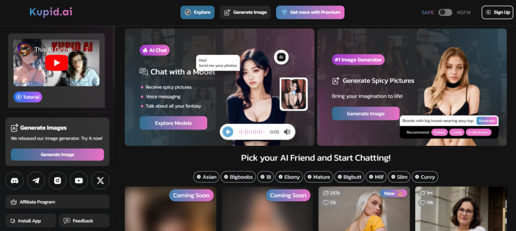 Kupid AI - #6 One of the Best AI Porn Chats